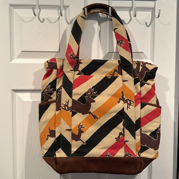 LL Bean canvas tote bag - Picture 2 of 3